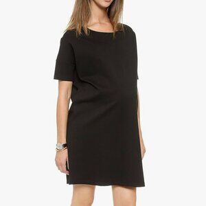 HATCH Maternity The Afternoon Dress in Black Size Large Petite